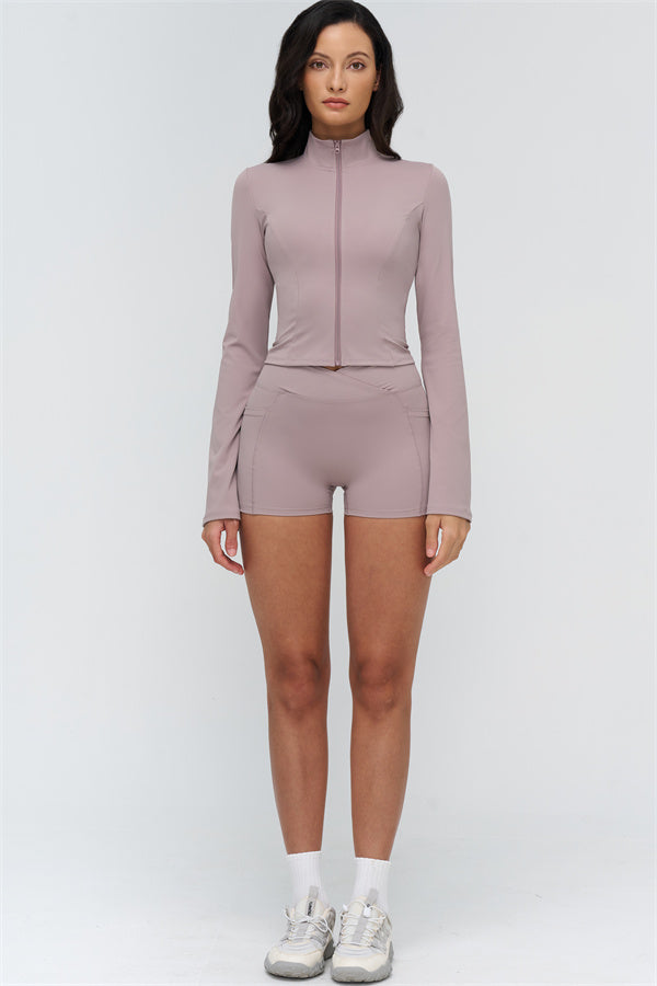 The BoldFit Jacket Shorts 2-Piece Set