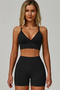 The Lagoon Sports Bra Shorts 2-Piece Set