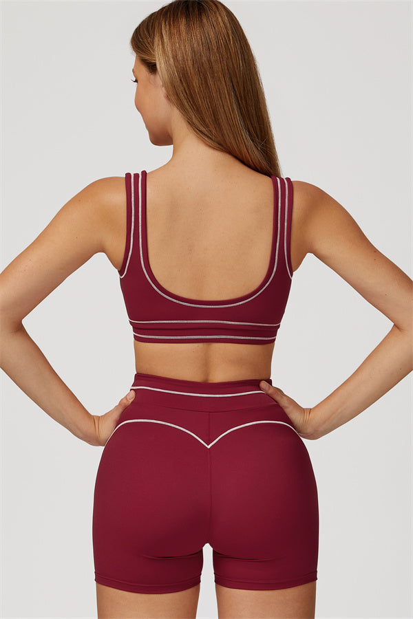 The Amara Sports Bra Shorts 2-Piece Set
