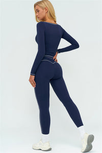 The Amara Long Sleeve T-shirt Leggings 2-Piece Set