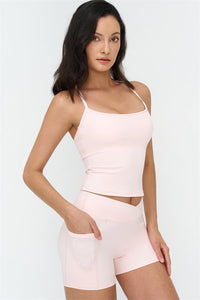 The BoldFit Crop Top Shorts 2-Piece Set