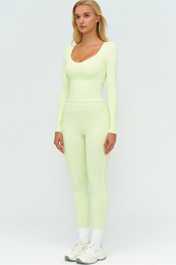 The Amara Long Sleeve T-shirt Leggings 2-Piece Set