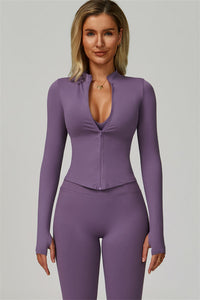 The Lagoon Jacket Sports Bra Leggings 3-Piece Set