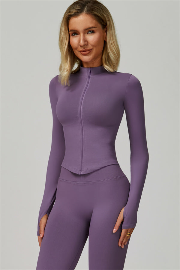 The Lagoon Jacket Sports Bra Leggings 3-Piece Set